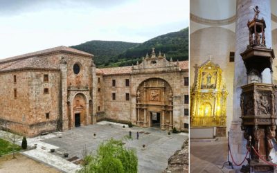Marino y el púlpito del Monasterio de Yuso